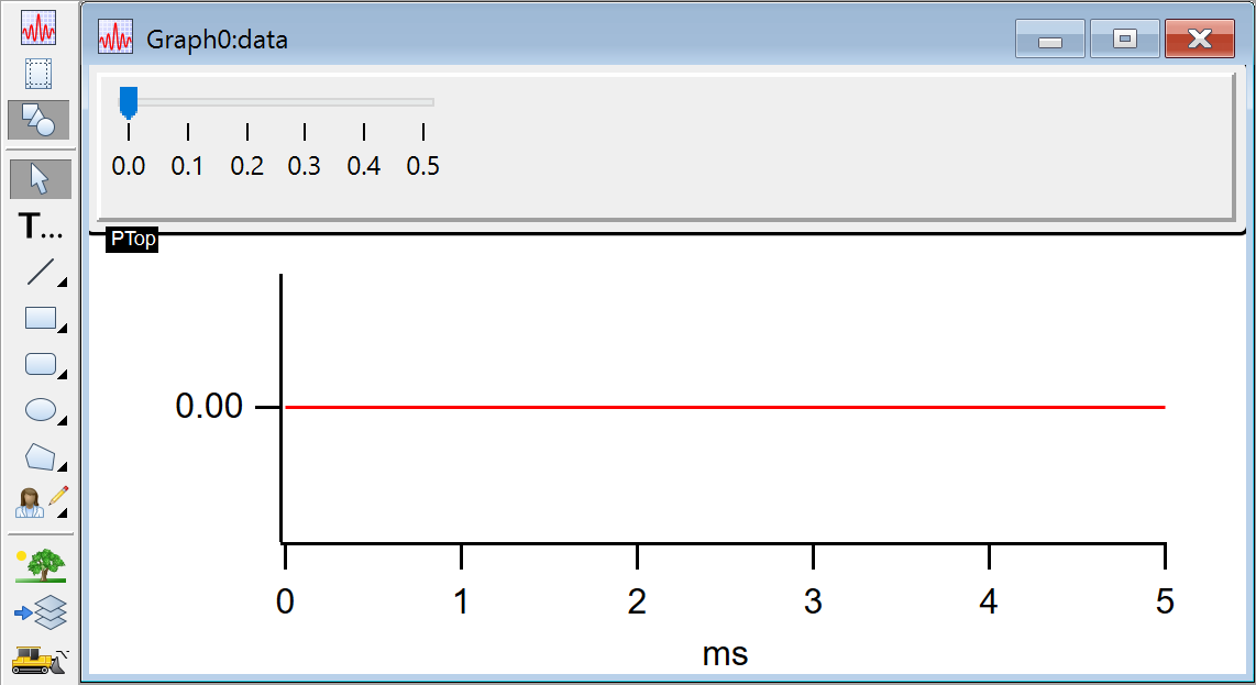 Graph with Slider control