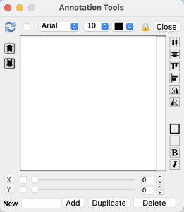 AnnotationTools Panel