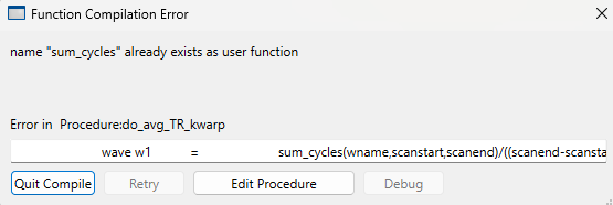 When that Function is commented out!!!