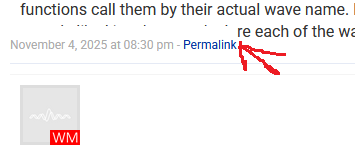 An example of overlapping text