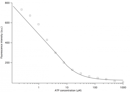 Strange fitting curve