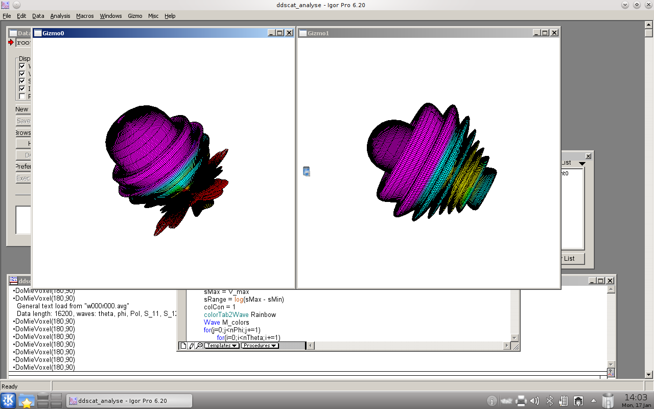 Plot 3d surface from XYZ triplets?