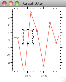 Print names of traces in graph marquee