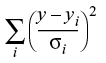 Chisquare formula