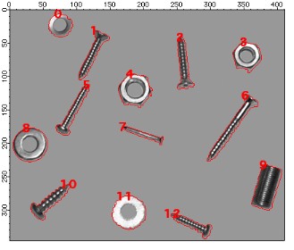 particle analysis on screws and nuts