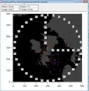 Screen Copy of image appended to Polar Graph