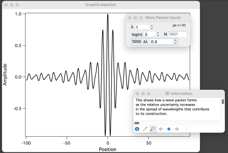 Wave Packet Demo Picture