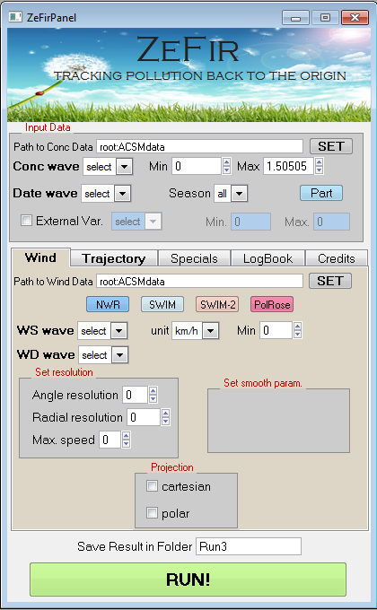 Wind Analysis Panel